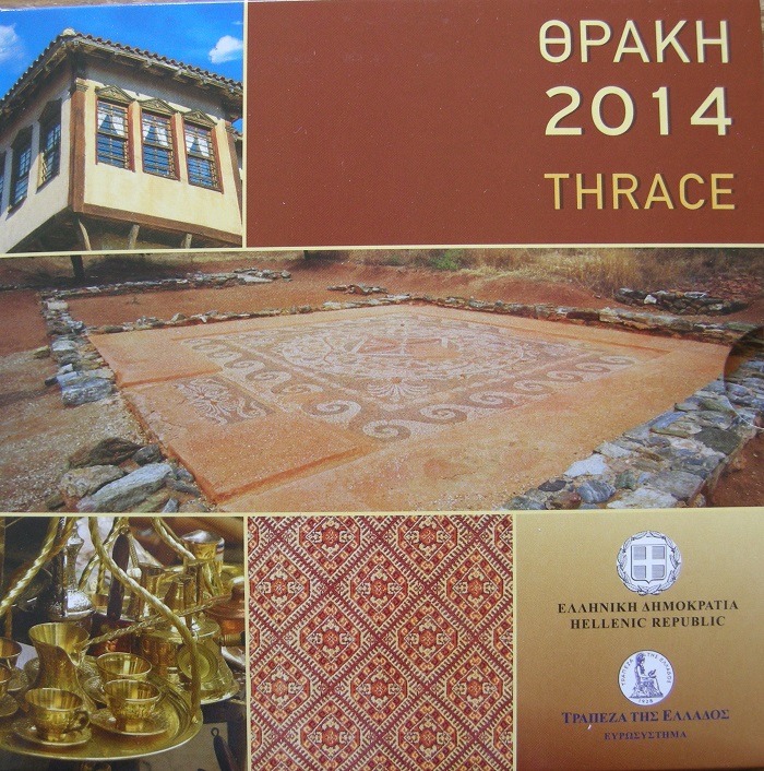 (afbeelding voor) BU set Griekenland 2014 Stier